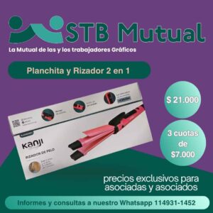 Planchita y Rizador de Pelo Kanji Beauty 2 en 1 rosa